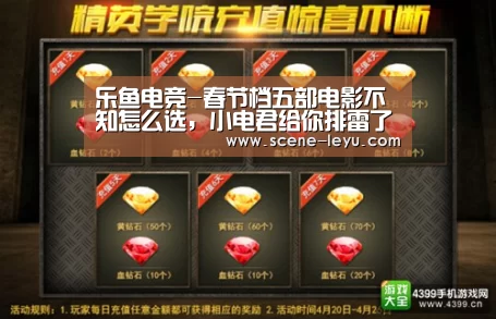 乐鱼电竞-春节档五部电影不知怎么选，小电